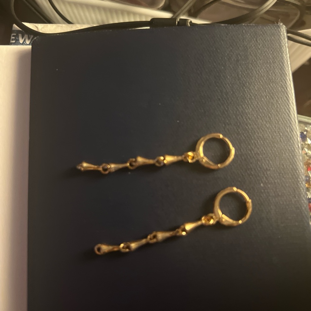 Elegant Gold Drop Earrings